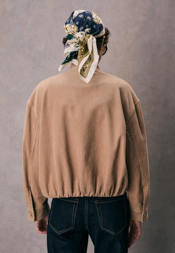 Chaqueta bomber de corderoy