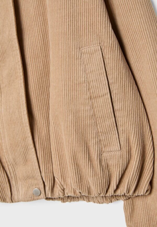 Chaqueta bomber de corderoy