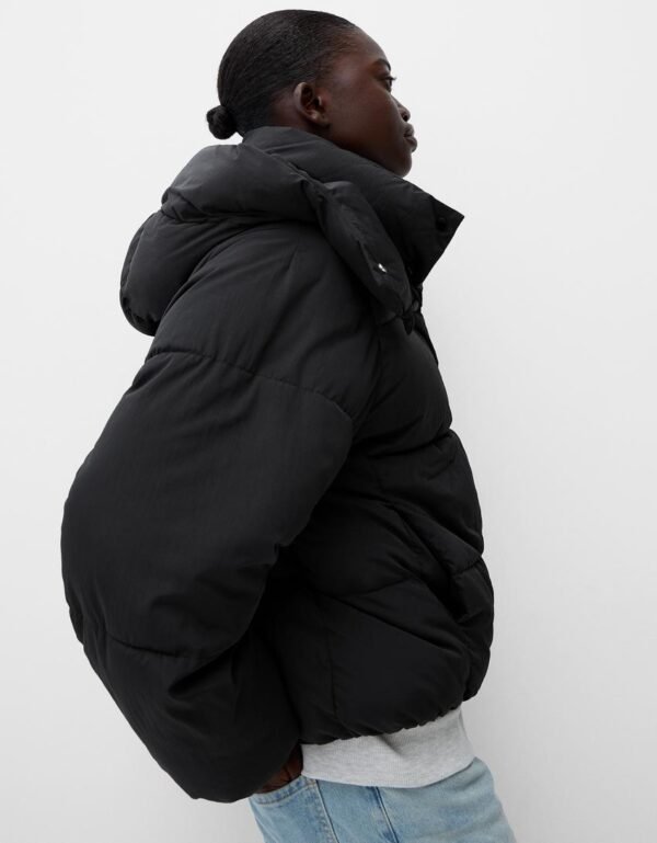 Chaqueta puffy con capucha