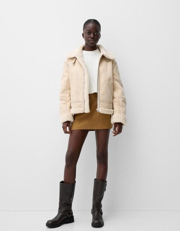 Chaqueta interior borrego