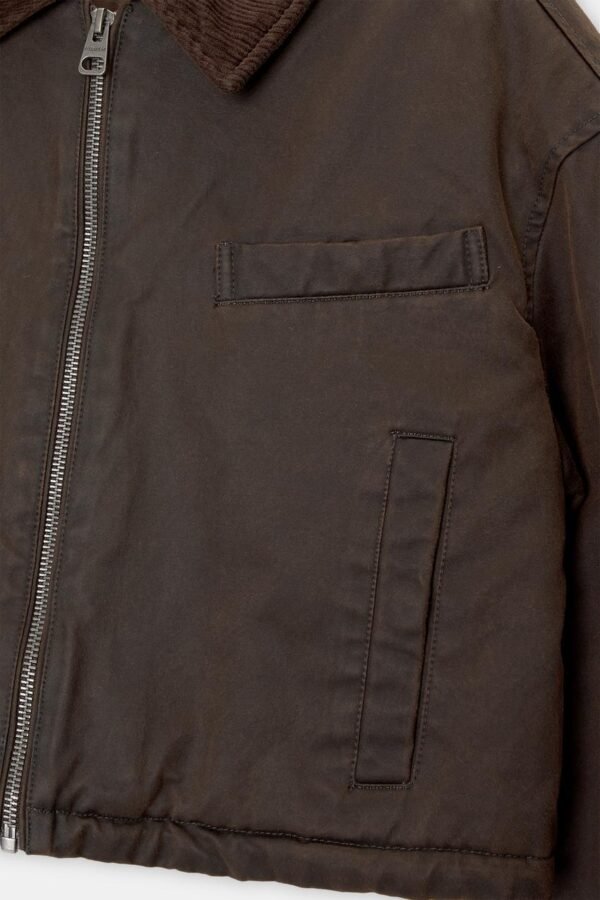 Chaqueta corta marrón Pull&Bear