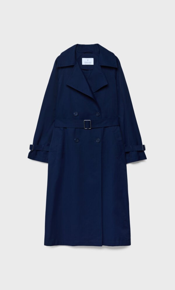 Gabardina ligera con cinturón