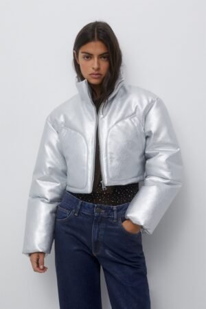 Crop puffer Pull&Bear