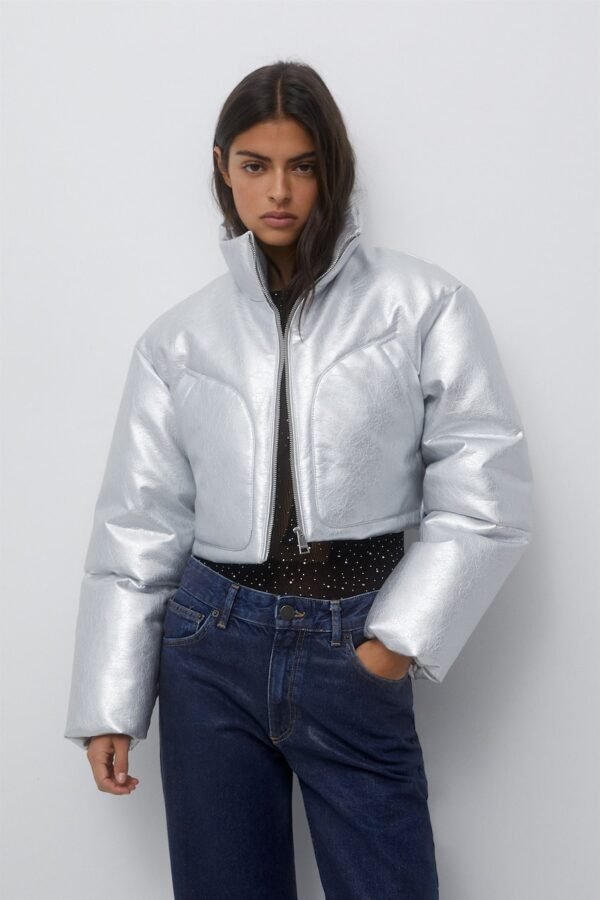 Crop puffer Pull&Bear