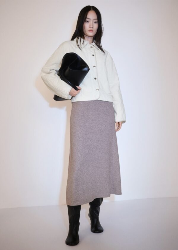 Cazadora pana acolchada