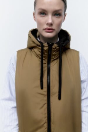Chaleco puffer reversible