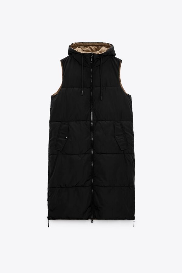 Chaleco puffer reversible