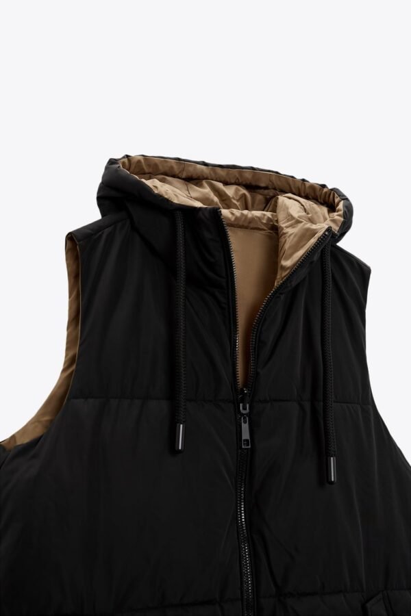 Chaleco puffer reversible