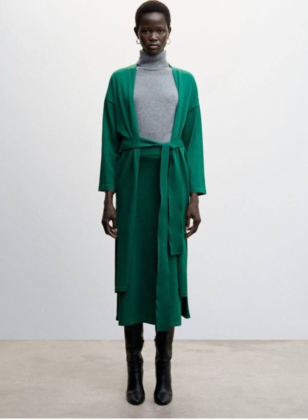 Cardigan verde Mango