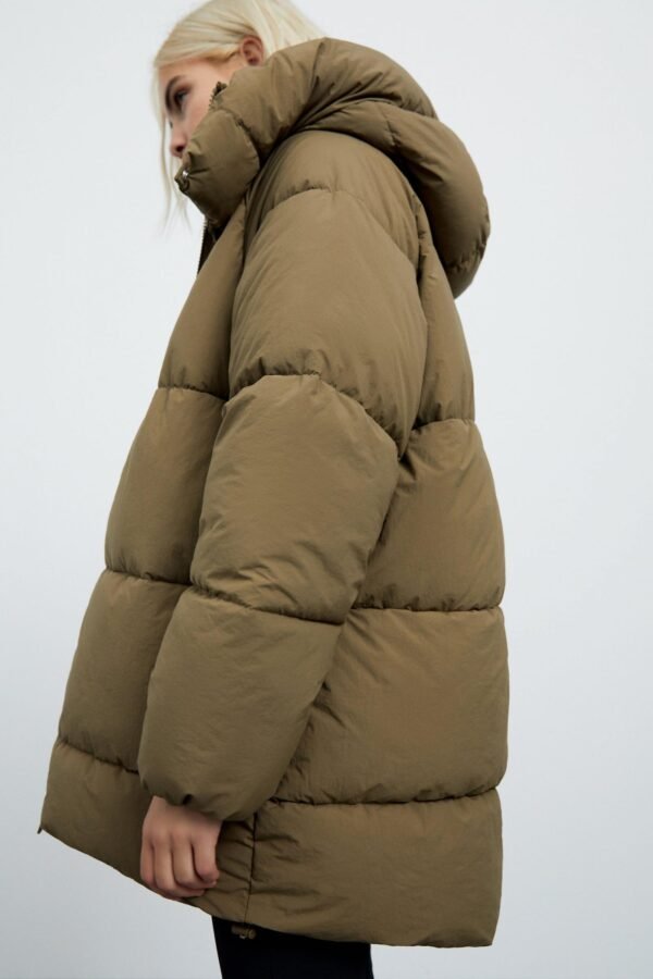 Abrigo acolchado water repellent