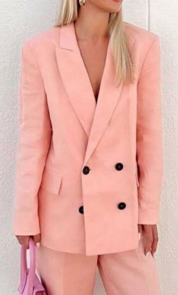 Blazer de lino ligero