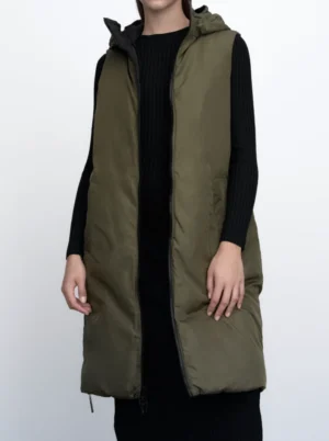 Chaleco puffer reversible