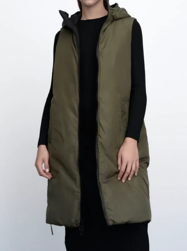 Chaleco puffer reversible