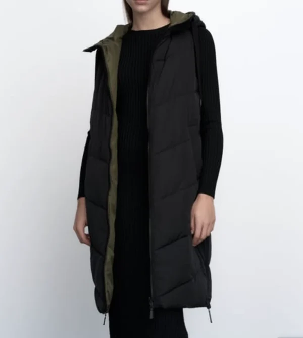 Chaleco puffer reversible