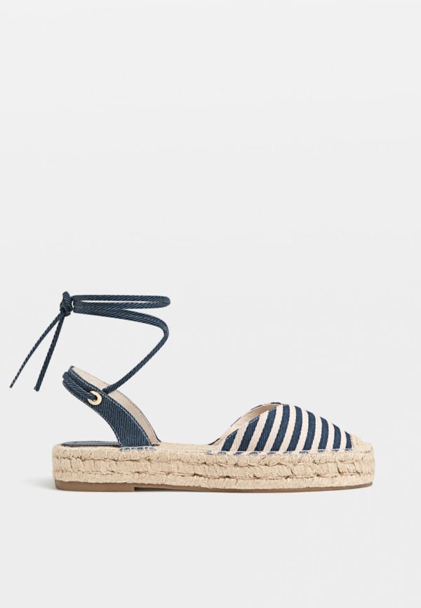 Sandalia espadrille denim