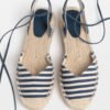 Sandalia espadrille denim