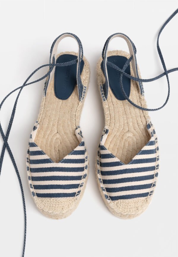 Sandalia espadrille denim