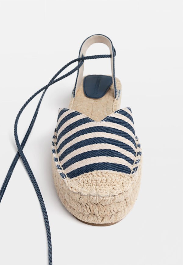Sandalia espadrille denim