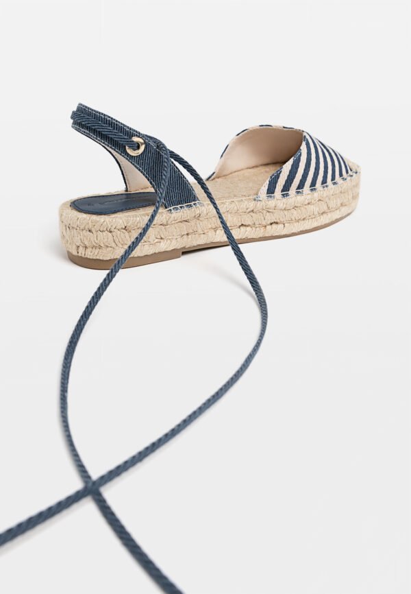 Sandalia espadrille denim