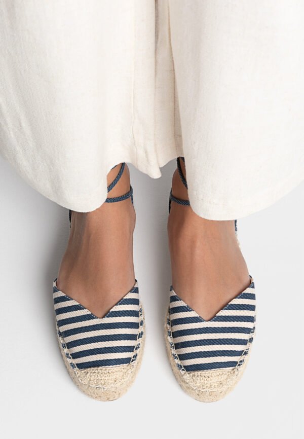 Sandalia espadrille denim