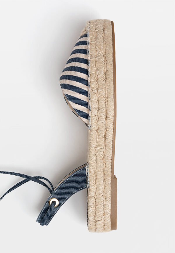 Sandalia espadrille denim