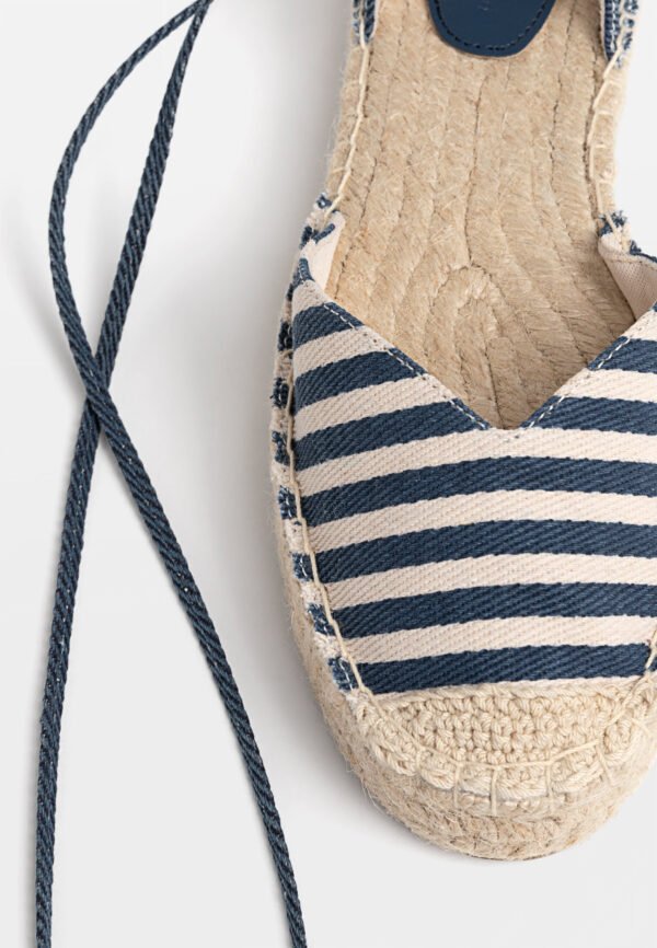 Sandalia espadrille denim